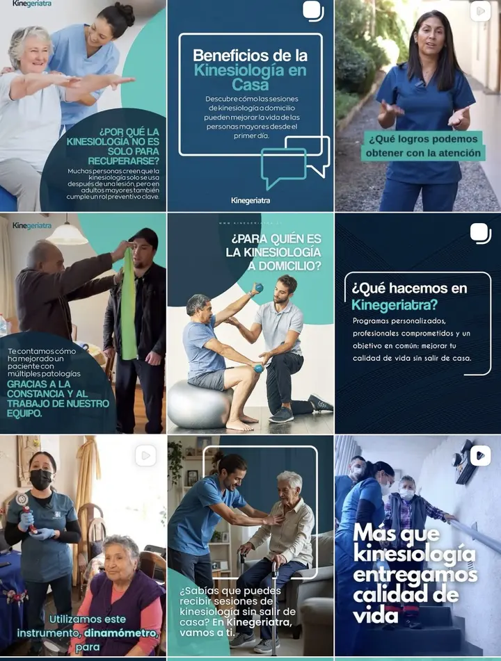 Muestra de contenido de una marca gestionada por María Daniela Arias